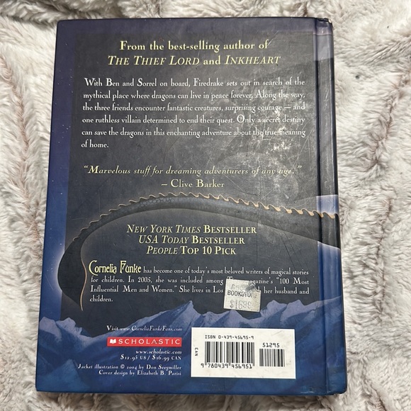 Cornelia Funke “Dragon Rider” the #1 New York Times bestseller - Picture 2 of 2
